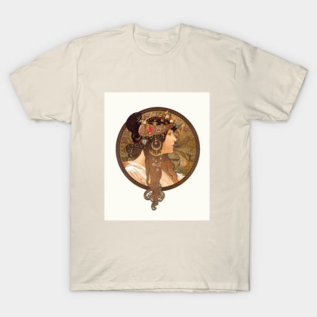 Byzantine Poster of Women T-Shirt by MiljanaVuckovic